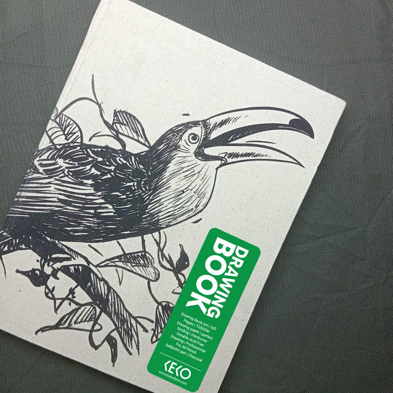 eco-friendly Drawing book - කෑදැත්තා
