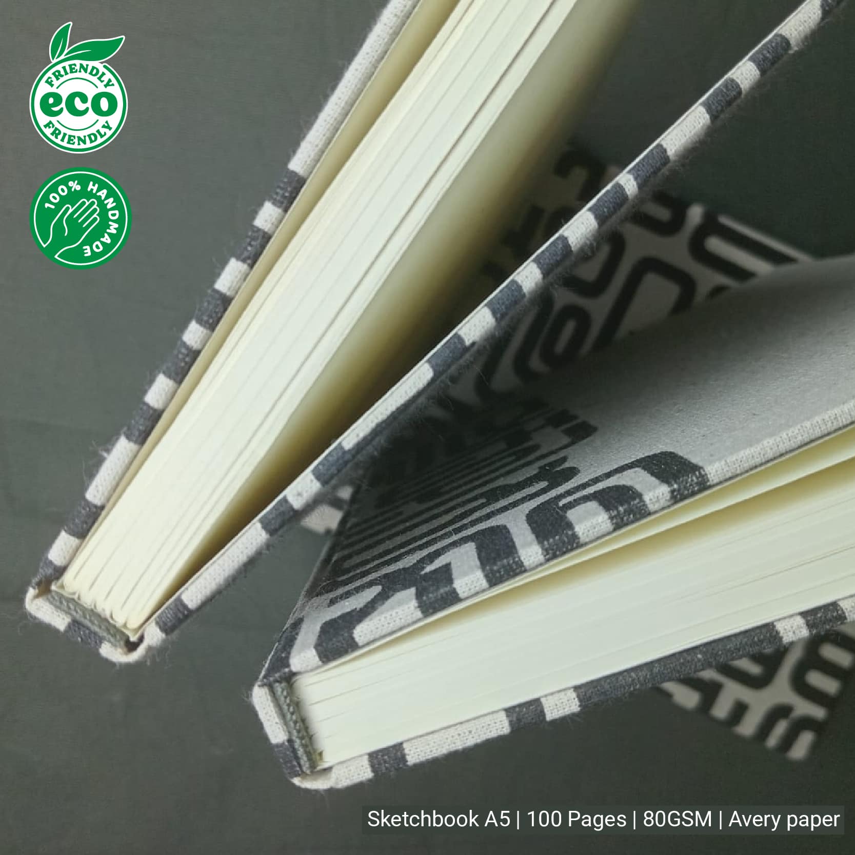 eco-friendly sketchbook- අලියා - Image 3