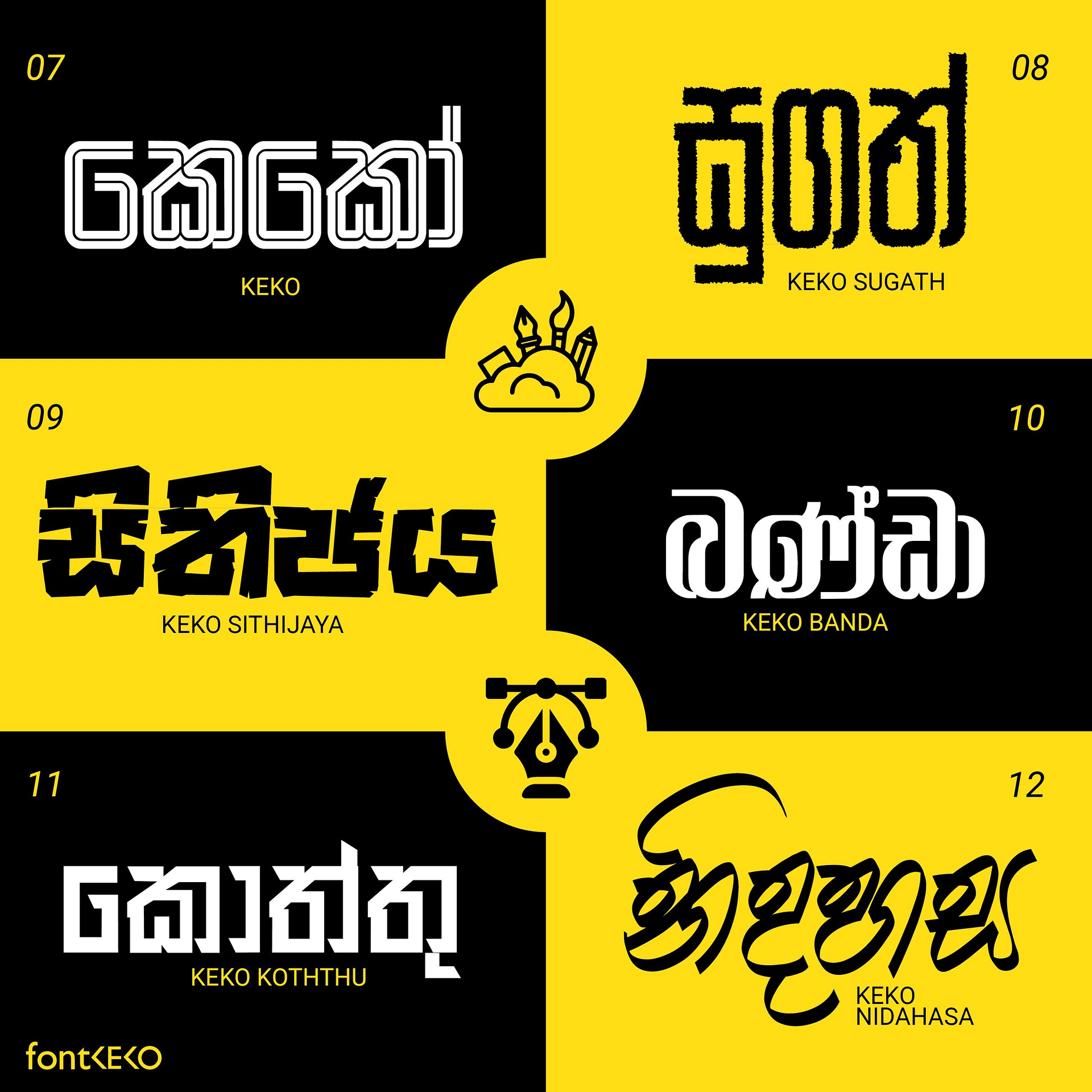 KEKO 18 FONT COLLECTION - Image 3